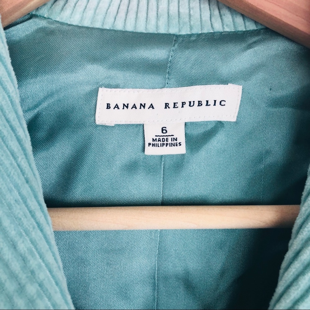 Banana Republic | Sea Foam Corduroy Blazer - Picture 3 of 5